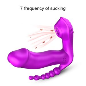 VIBRADOR TRIPLO PRAZER