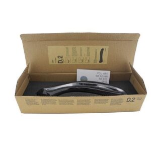 LAIS - D.2 STONE DILDO ABSOLUTE BLACK