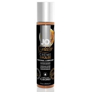 SYSTEM JO - GELATO CREME BRULEE LUBRIFICANTE À BASE DE ÁGUA 30 ML