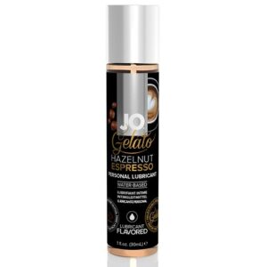 SYSTEM JO - GELATO AVELÃ ESPRESSO LUBRIFICANTE AQUOSO 30 ML