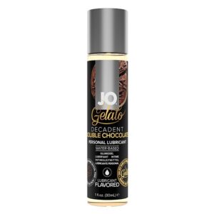 SYSTEM JO - GELATO DECADENT LUBRIFICANTE DUPLO CHOCOLATE À BASE DE ÁGUA 30 ML