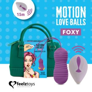 FEELZTOYS - BOLAS DE AMOR COM CONTROLE REMOTO FOXY