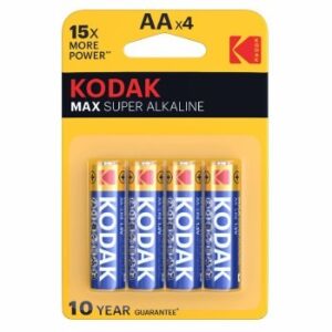 PILHAS KODAK AA SUPER ALKALINE