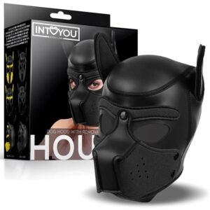DOG HOUND REMOVABLE MUZZLE BLACK
