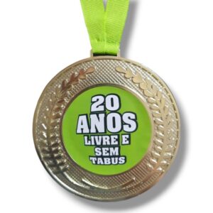 MEDALHA 20 ANOS