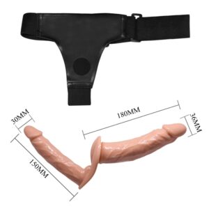 STRAP-ON DOUBLE DILDOS