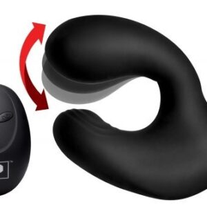 ROUND AND TURN AND PULSATORY USB PROSTATE STIMULATOR WITH REMOTE