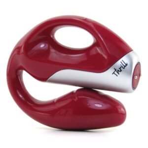 Thrill Solo G-Spot e vibrador clitoriano para ela em Ruby