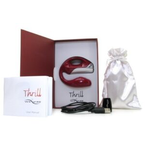 Thrill Solo G-Spot e vibrador clitoriano para ela em Ruby