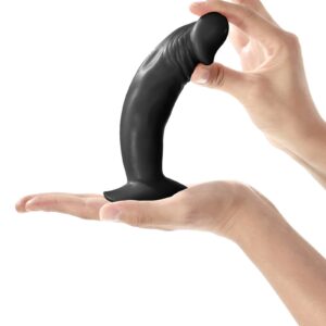 BLACK REALISTIC PENIS ZACK 16 CM
