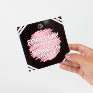 RASPADINHA FOREPLAY FANATICS! SCRATCH LOVERS!