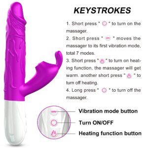 VIBRADOR COELHO SUCÇÃO E AQUECIMENTO