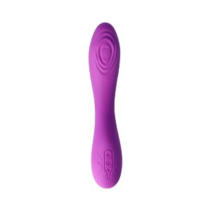 VIBRADOR TAPPING RECARREGÁVEL V8 ROXO
