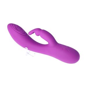 VIBRADOR DE BOTÃO RECARREGÁVEL V9 ROXO