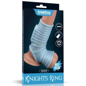 KNIGHTS RING WITH WAVE