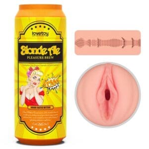 LOVETOY PLEASURE BREW MASTURBATOR VAGINA BLOND ALE