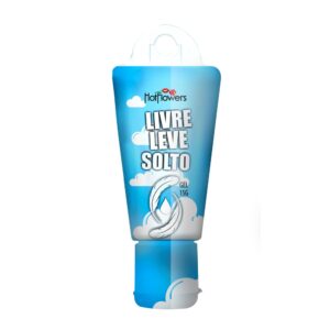 LIVRE LEVE SOLTO- Gel que aumenta a sensibilidade e provoca uma suave sensação de refrescância