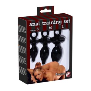 PACK COM 3 PLUGS ANAL TRAINING SET
