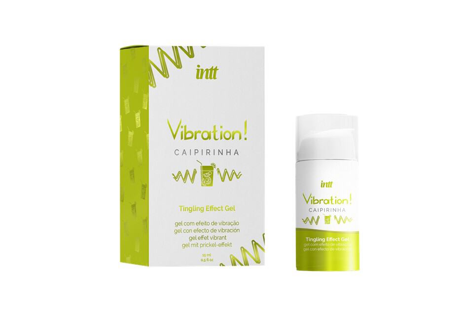 21923 GEL COM VIBRACAO VIBRATION CAIPIRINHA INTT 15ML