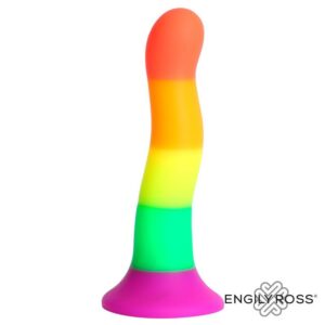 DILDO ARCO-ÍRIS 18 CM