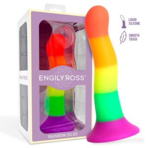 DILDO ARCO-ÍRIS 18 CM