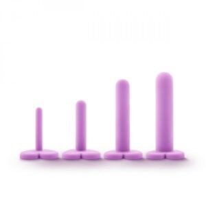 CONJUNTO 4 DILATADORES VAGINAIS WELLNESS ROXO
