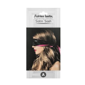ADRIEN LASTIC SATIN SASH BLINDFOLD