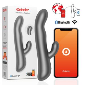 ONINDER - OSLO VIBRAÇÃO E ROTAÇÃO PRETO - APLICATIVO GRATUITO