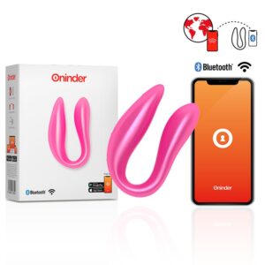 ONINDER - LISBOA PINK ESTIMULADOR DE PONTO G E CLITÓRIS - APLICATIVO ROSA GRATUITO