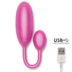 ONINDER - OVO VIBRATÓRIO DENVER ROSA 7 X 2,7 CM - APLICATIVO GRATUITO