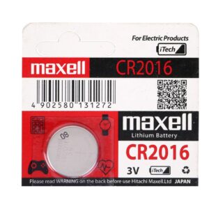 MAXELL - BATERIALITIO CR2016 3V 1 uni.