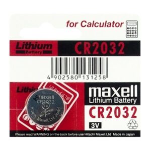 MAXELL - BATERIA LITIO CR2032 3V 1 uni.