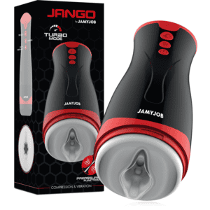 MASTURBADOR DE COMPRESSO E VIBRAO JANGO