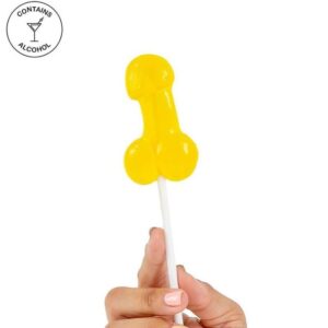 CHUPA CHUPA FORMA DE PÉNIS COM SABOR A PIÑA COLADA