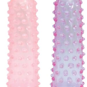 Mangas de dedo Roxo/Rosa