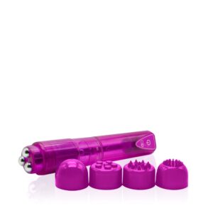 VIBRADOR PORTÁTIL VIBBRANT ROXO
