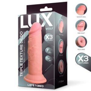 LUX Wolf Dildo Tripla Densidade 7"