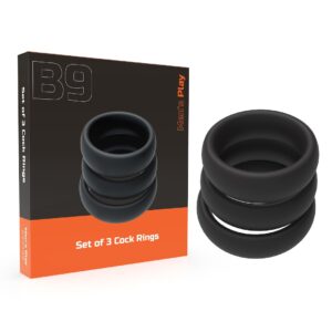 SET OF 3 COCK RINGS