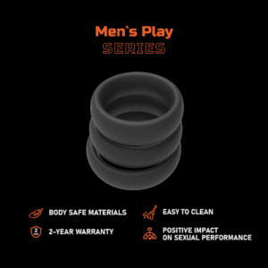 SET OF 3 COCK RINGS