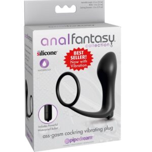 PLUG VIBRADOR DE ANAL COCKRING ASS-GASM