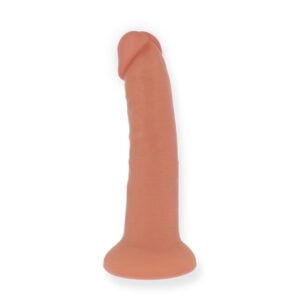 DILDO VIBRADOR BOGOTÁ GRANDE 9 VELOCIDADES NATURAL 22 CM -O- 4.5 CM – APLICATIVO GRATUITO