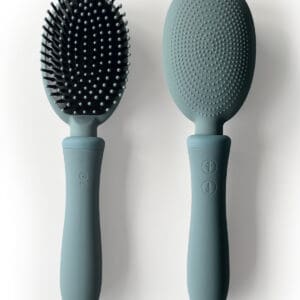 Escova de Cabelo Vibratória Vibraliss Cinza Azul