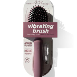Escova de Cabelo Vibratória Vibraliss Vinho Roxo