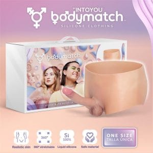 BODYMATCH Blayke Boxer com Pênis 18 cm Silicone Líquido Hiper-realista Tamanho Único