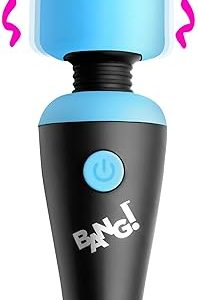 MINI MASSAGER WAND 10 FUNÇÕES USB BLUE