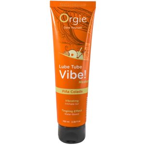 Lube Tube Vibe! - Medium - Piña Colada - 100ml | 3.38 fl oz.