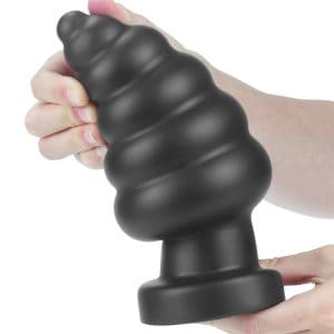 PLUG DE CRACKER ANAL VIBRATÓRIO KING SIZE DE 7