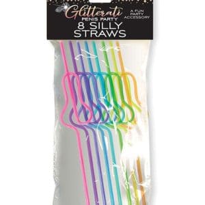 Canudos de Pênis Silly Glitterati, 8