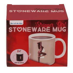 stoneware mug  stripper girl  91172