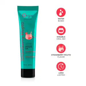 lubrificante Cocktail Strawberry Mojito - 100 ml